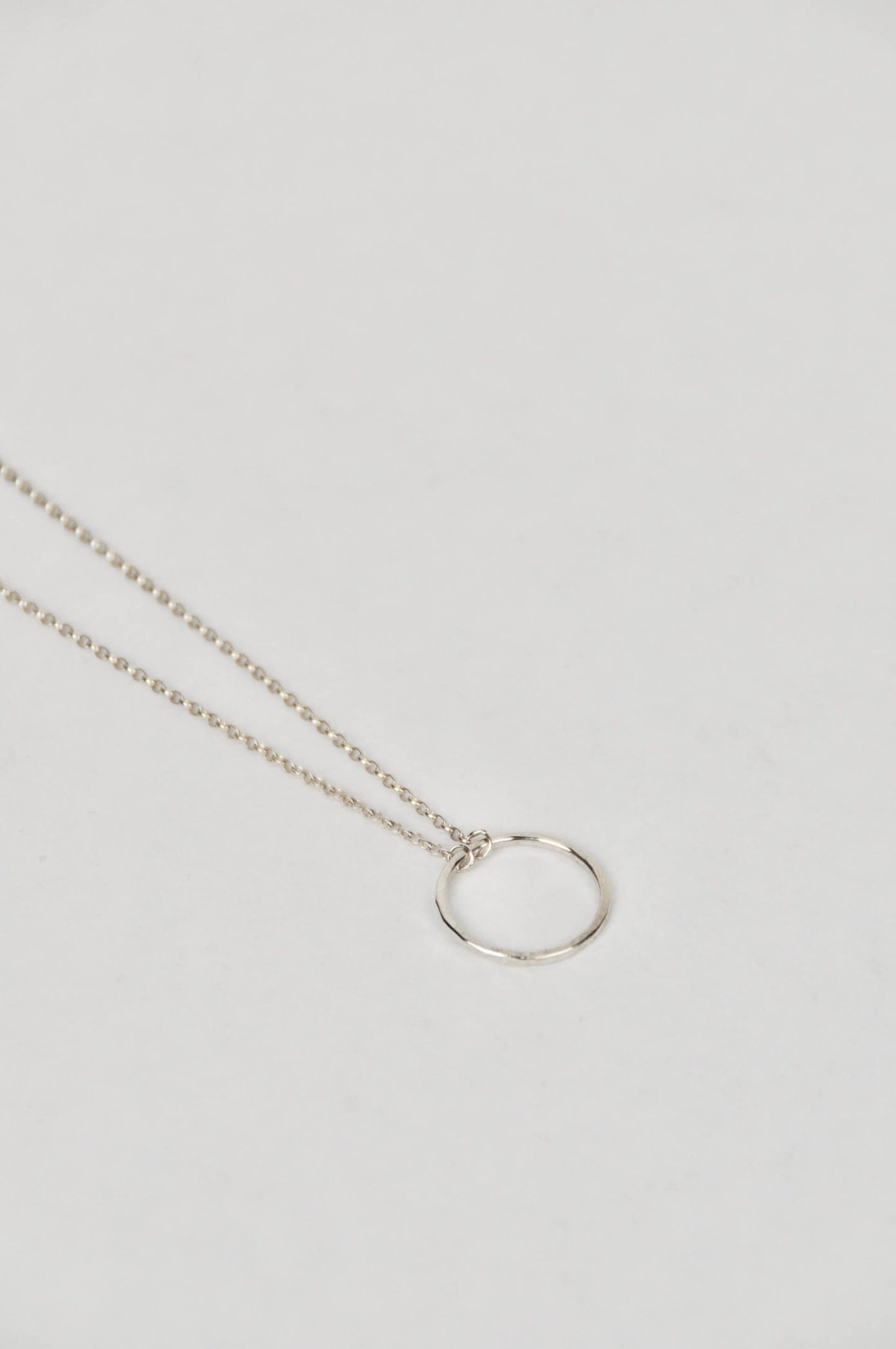 Amelia Stone Jewellery Necklace 'Circlet' Necklace - Sterling Silver (various styles)