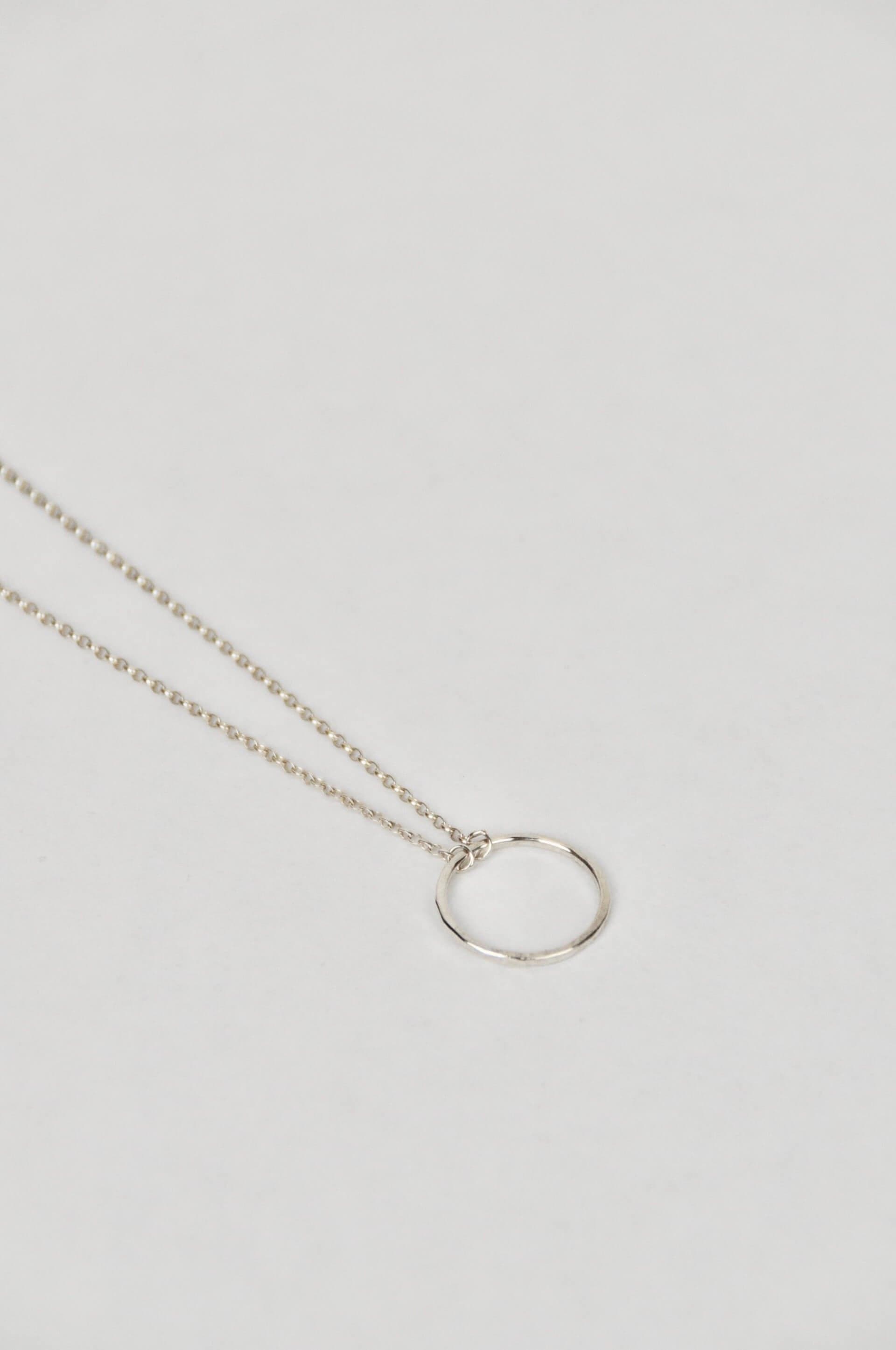 Amelia Stone Jewellery Necklace 'Circlet' Necklace - Sterling Silver (various styles)