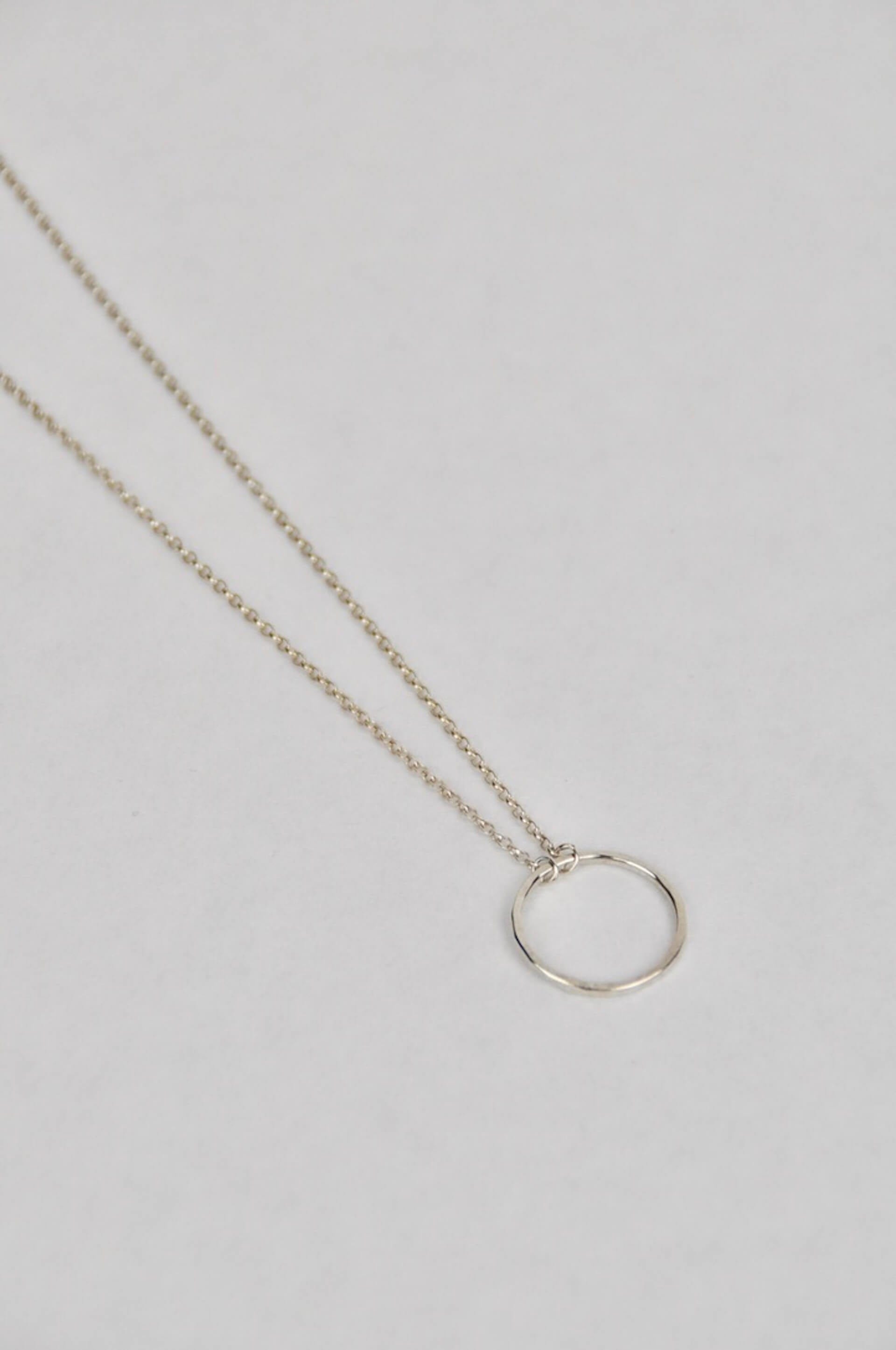 Amelia Stone Jewellery Necklace 'Circlet' Necklace - Sterling Silver (various styles)