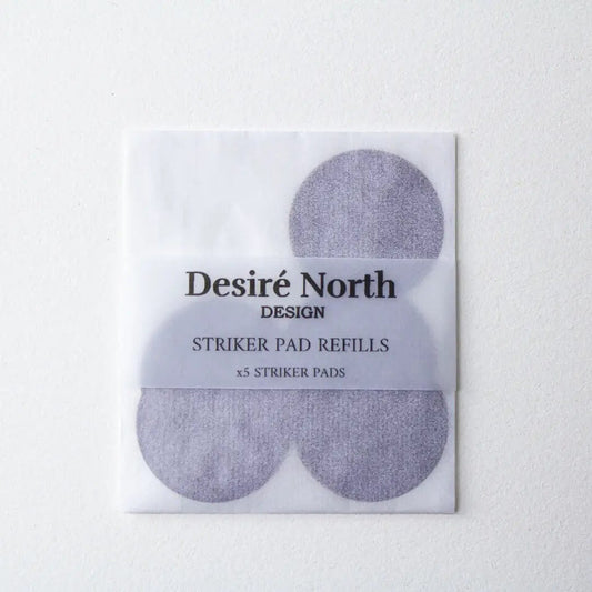 Desire North Design Matches Replacement Sticker Pads for your Ribbed Matchstick Holder