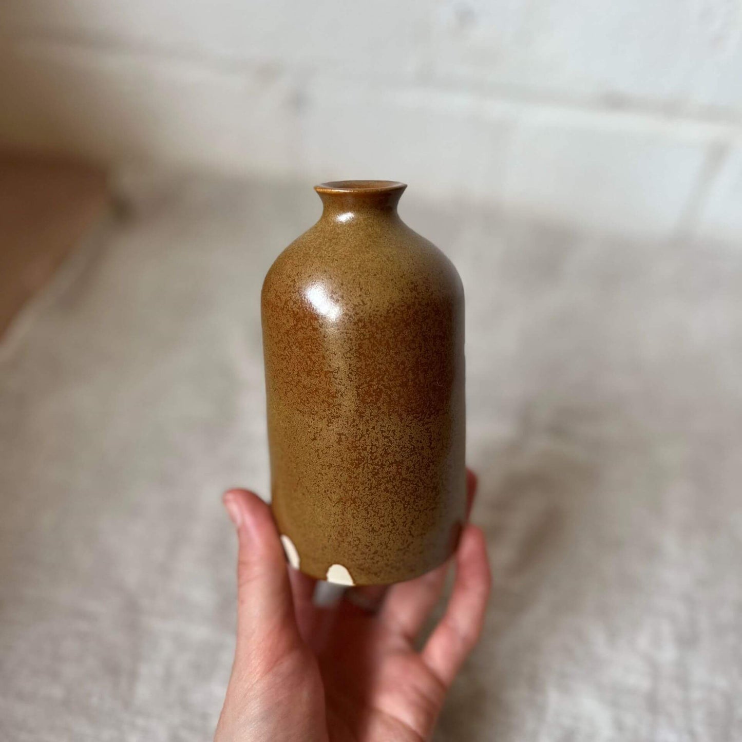 Finnerty Ceramics Vases Stem Bottle Vase - Various Glazes