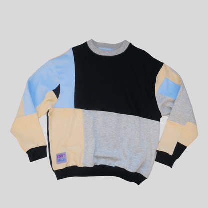 Fruit Salad Clothing Sustainable Rework Sweatshirt - Stormy