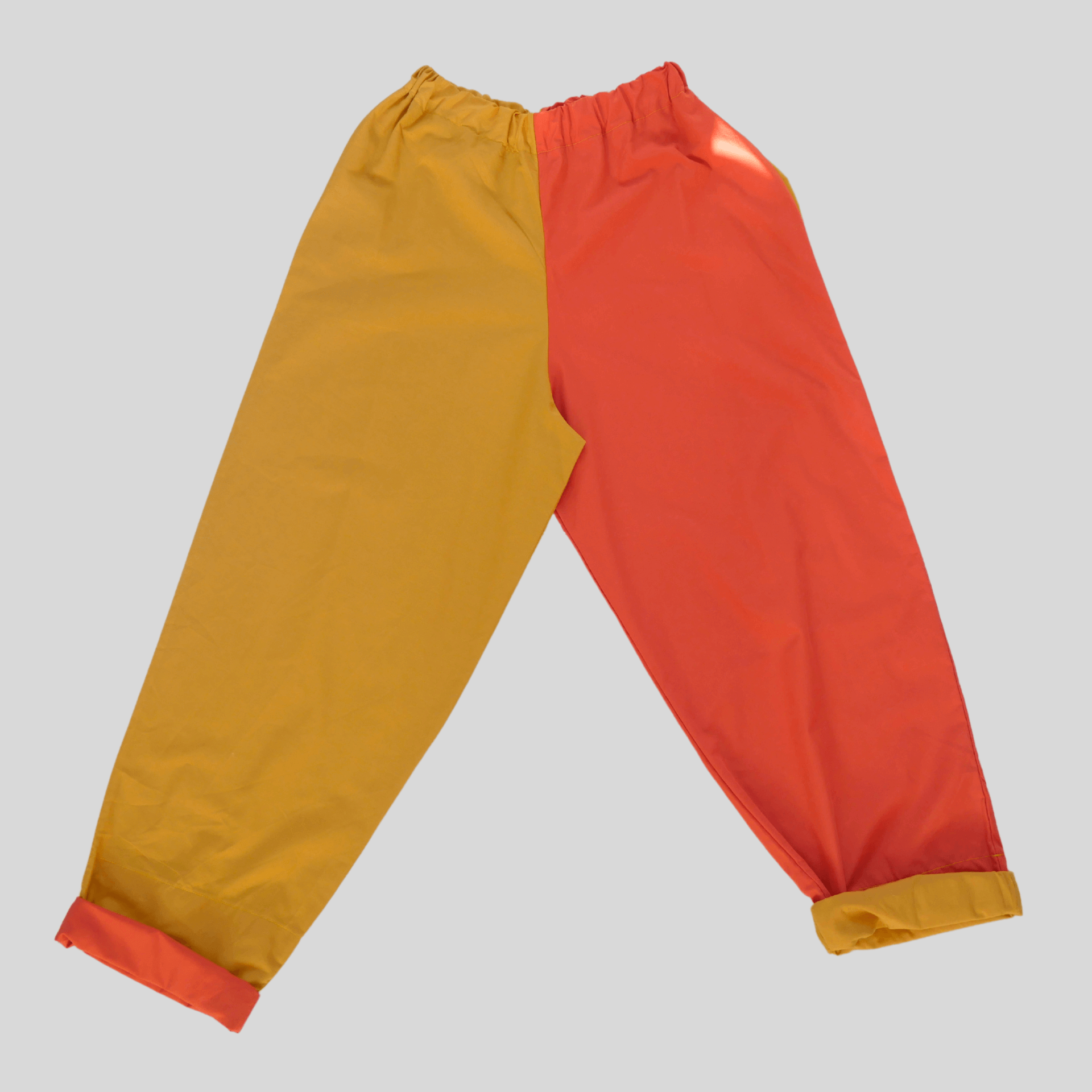 Fruit Salad Terracotta Mustard (medium) Sustainable Trousers (various designs)