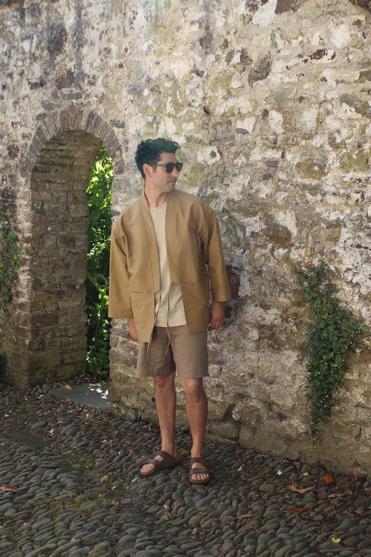 Kimono My House Jackets & Coats The Garden Kimono -  Golden Sands Heavy Twill