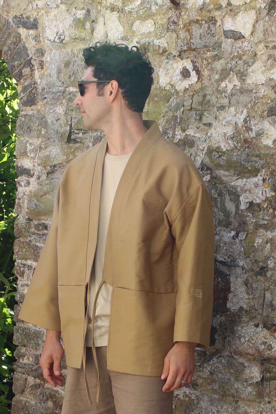 Kimono My House Jackets & Coats The Garden Kimono -  Golden Sands Heavy Twill