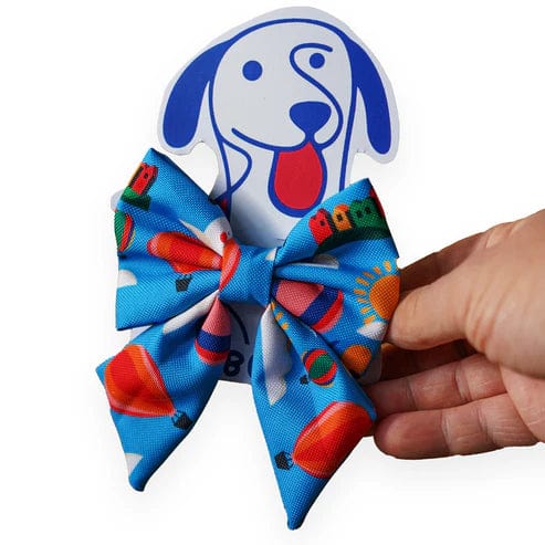 Mind The Fluff Pet Product Sailor Bow ‘Gert Lush’ Dog Bow