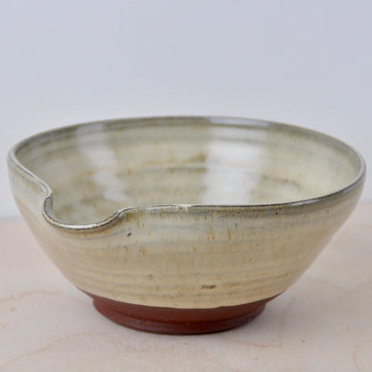 Nicholas Dover Ceramics Bowls Nuka Red Stoneware Pouring Bowl - Various Glazes