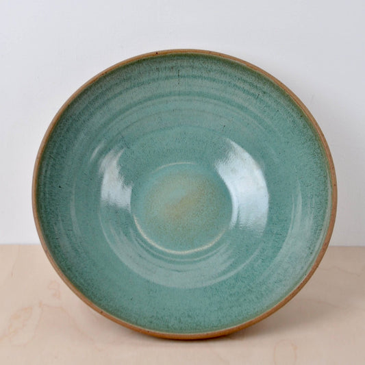 Nicholas Dover Ceramics Ceramics Large Serving Bowl in Woodland Green Glaze