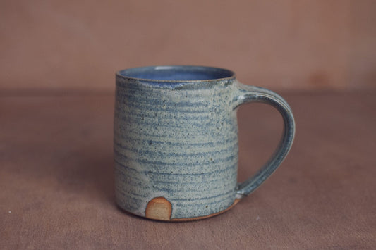 Nicholas Dover Ceramics Mug Speckled Stoneware Mug with Blue/Green Glaze