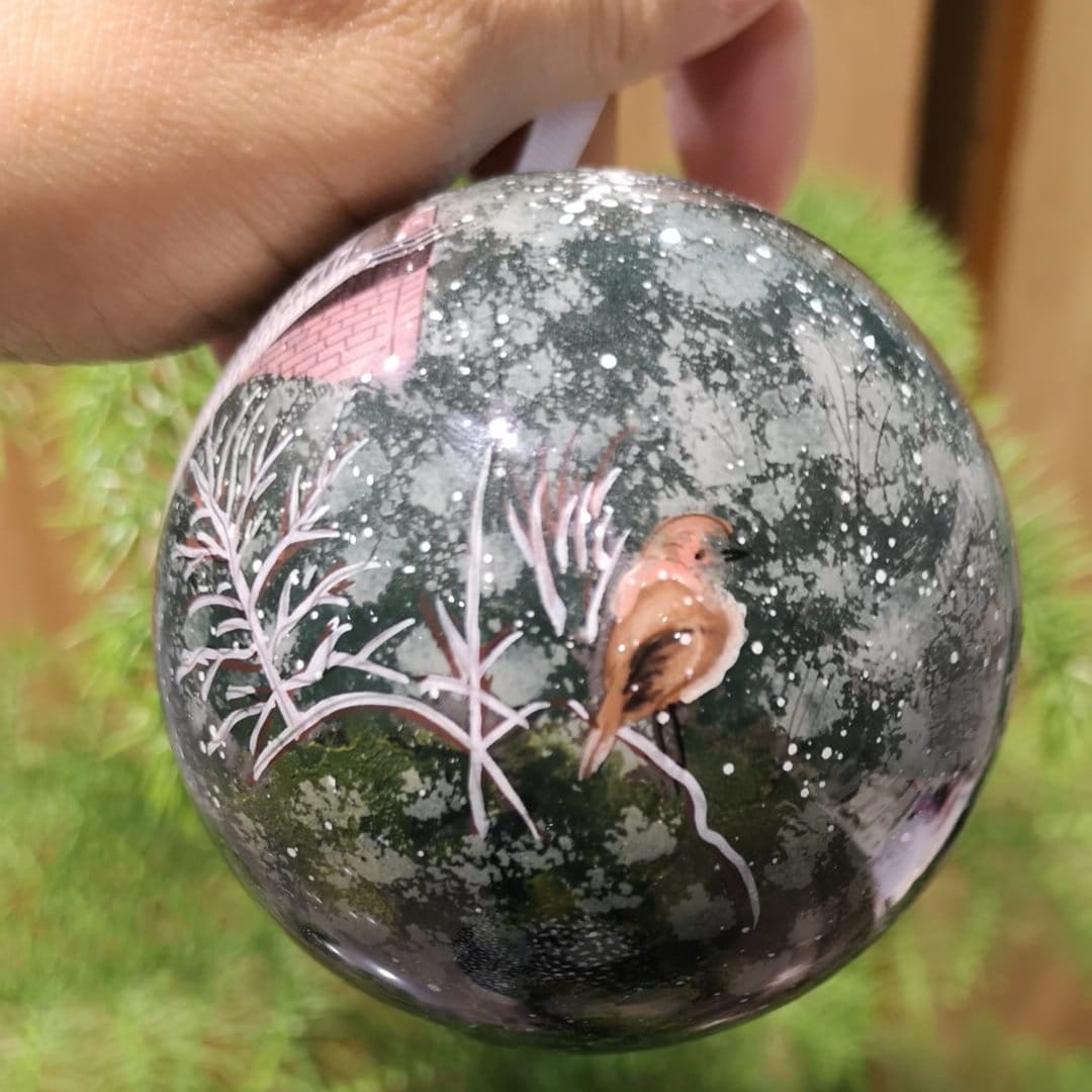 Other Lovely Things Bauble Bristol in Winter with Deer at Ashton Court Christmas Bauble