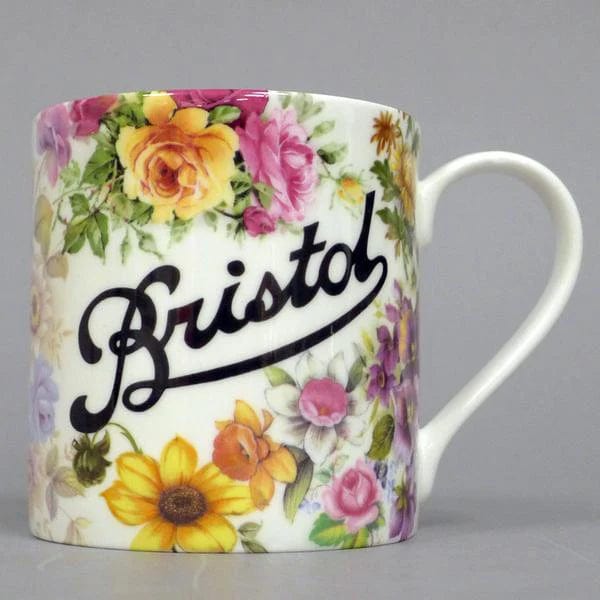 Peoples Republic Of Stokes Croft Ceramics Bristol Mug - Random Floral