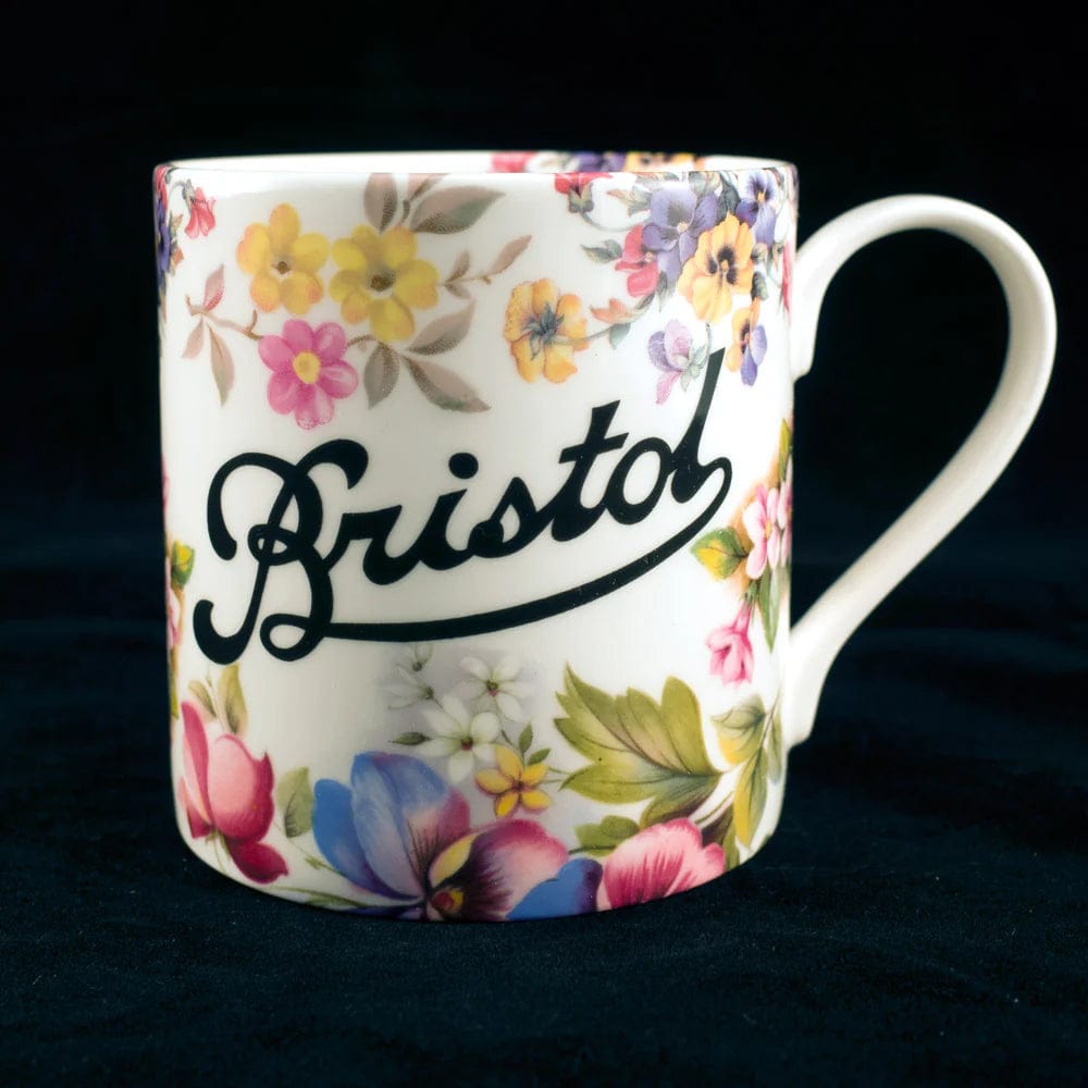 Peoples Republic Of Stokes Croft Ceramics Bristol Mug - Random Floral