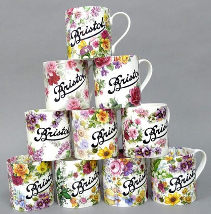 Peoples Republic Of Stokes Croft Ceramics Bristol Mug - Random Floral