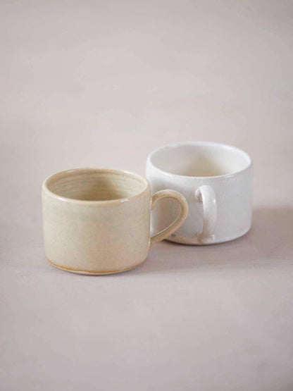 Phoebe Smith Ceramics Mug Ceramic Coffee Cup (2 glazes)