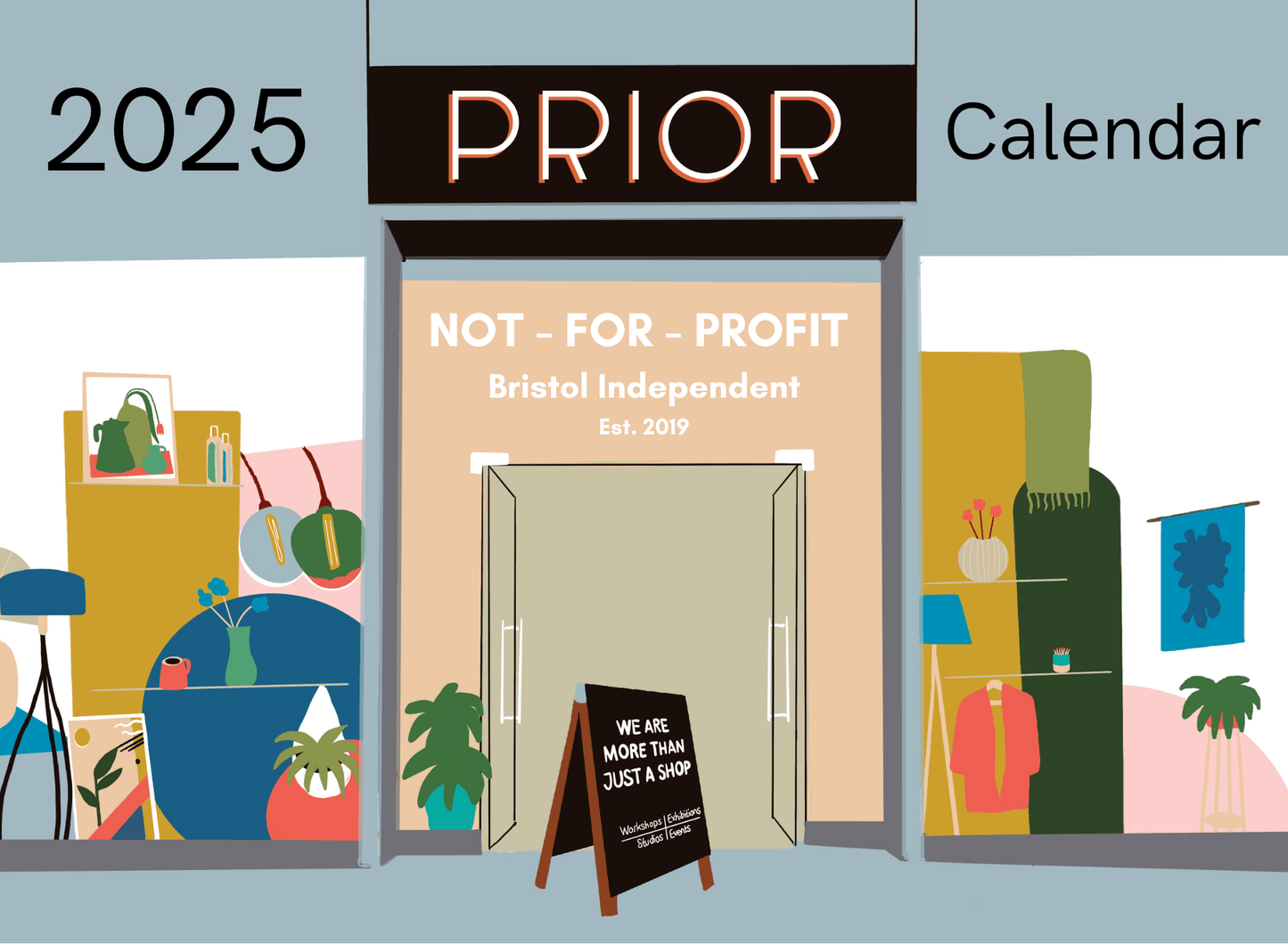 PRIOR SHOP Calendar PRIOR 2025 Calendar