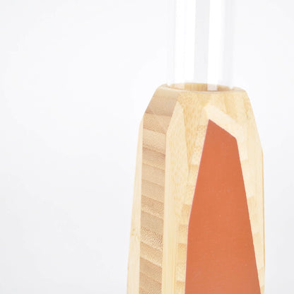 Priormade Bamboo Geo Vases  - Multiple colours and sizes