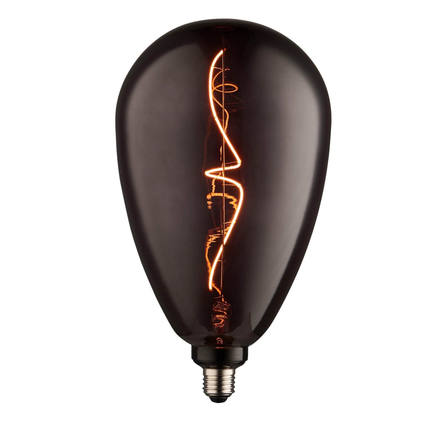 PRIORMADE Black Tinted Glass LED Filament Bulb