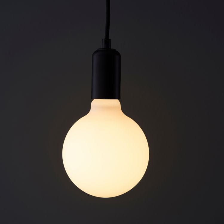 Priormade Bulb 125mm Diameter Globe Bulb - Matt Opal/Porcelain effect (LED)