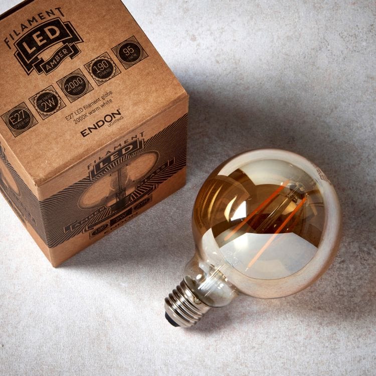 Priormade Bulb Globe Filament Bulb - Small 95mm (LED)