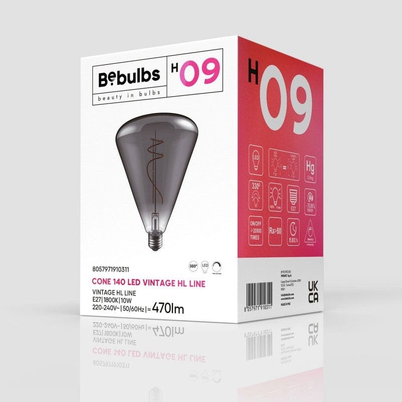 PRIORMADE Bulb Science Cone Bulb - Smoked