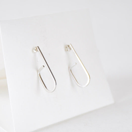 Priormade Earrings ‘Jay’ -  Eco Silver Earrings