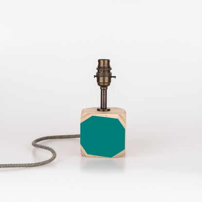 Priormade Geo Lamp Geo 100 Lamp in Teal