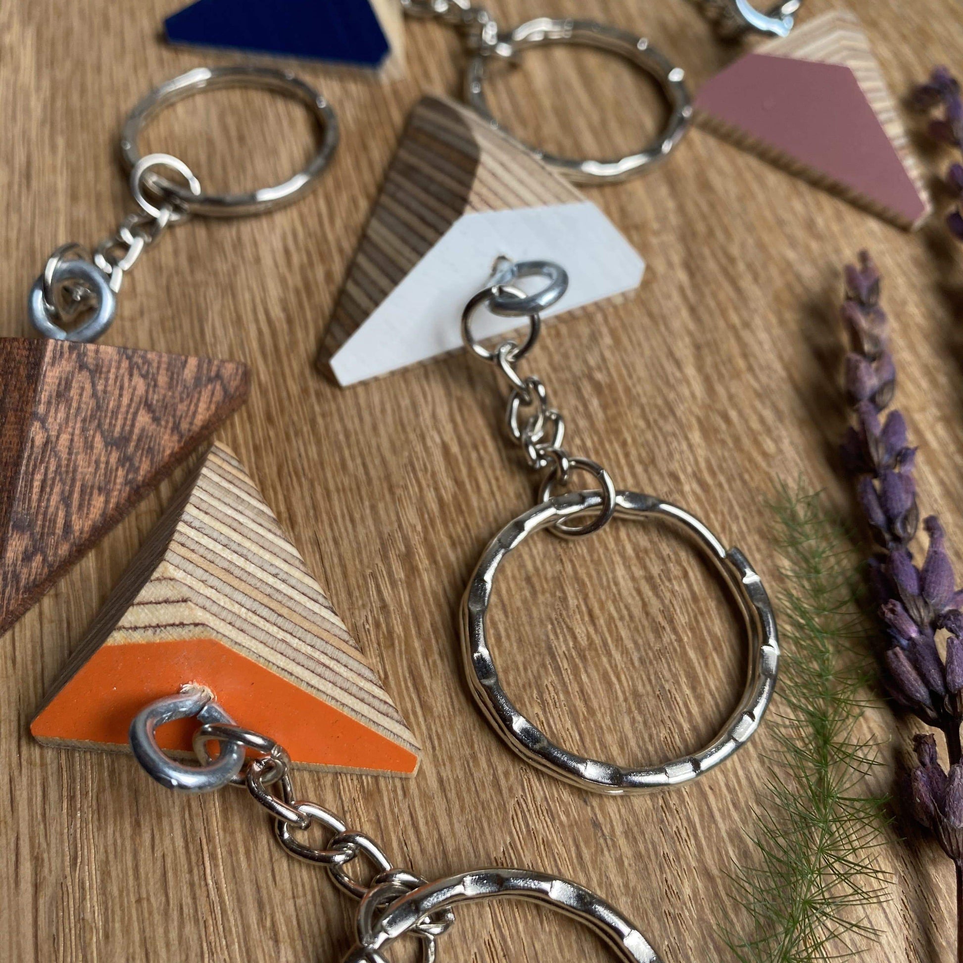 Priormade Key Rings Geo Key Rings (various colours)