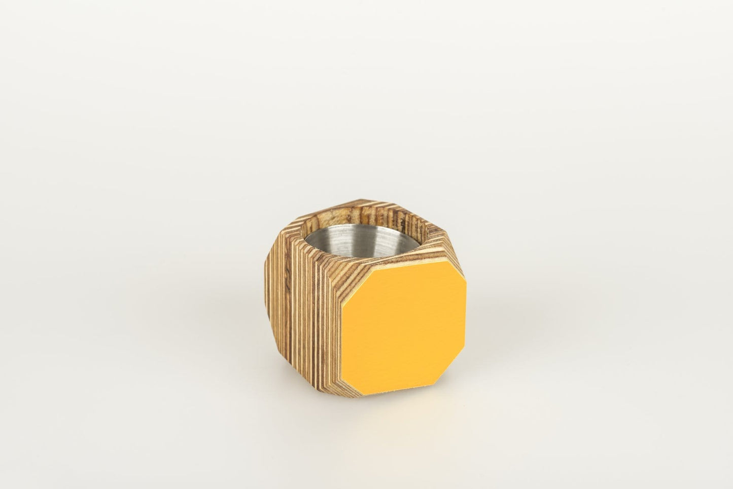 Priormade Mini Geo Vessel Mini Geo Vessels - Mustard Yellow