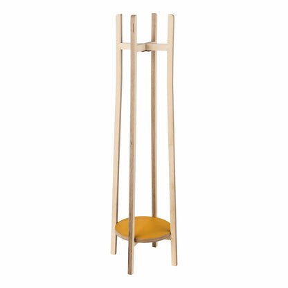 Priormade Plant stand Tall Plant Stand (English Mustard Yellow)