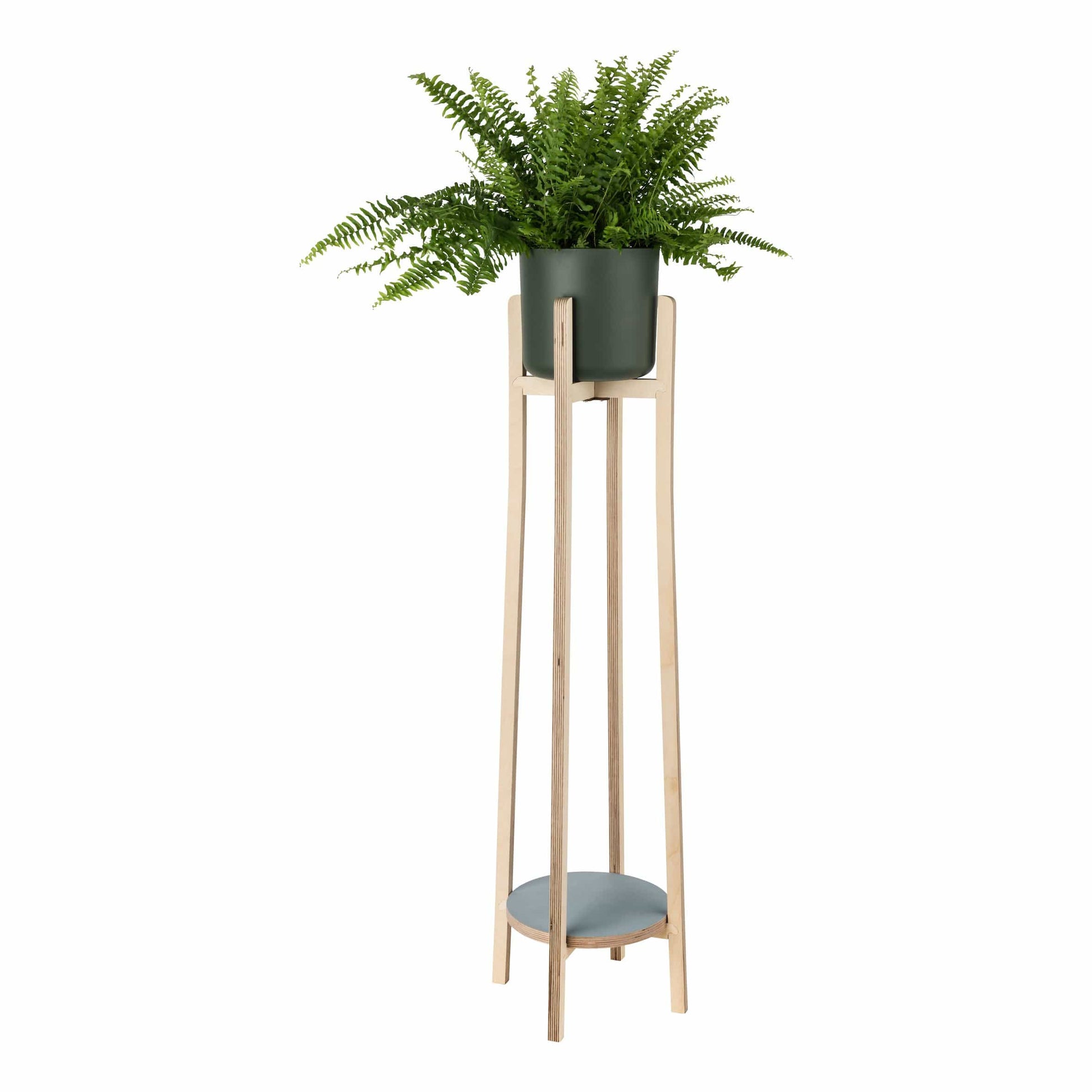 Priormade Plant stand Tall Plant Stand (Smoke Grey)