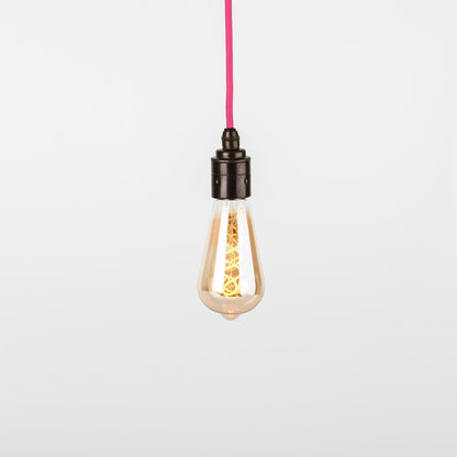 PRIORMADE Simple Pendant Lamp Without Bulb Simple Pendant Lamp - Fawn Brown