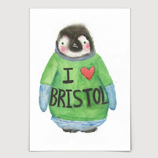 Rosie Webb Print Giclee Print of Bristol - 'Bristol Penguin'