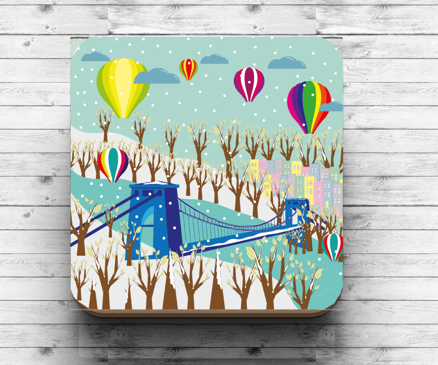 Sunny Luna Winter Bristol Coaster