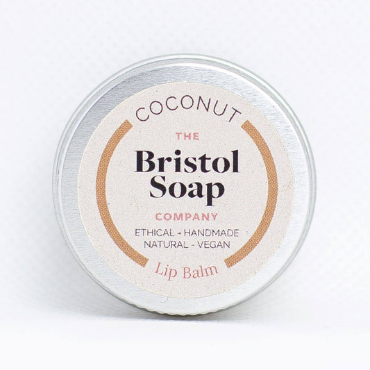 The Bristol Soap Company Coconut Organic Lip Balm 9g (Various Flavours)