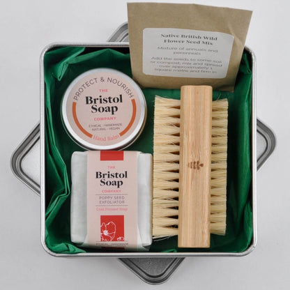 The Bristol Soap Company Gift Set The Gift Tin - Gardeners Gift Set