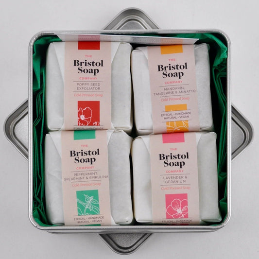 The Bristol Soap Company Gift Set The Gift Tin - Set of Four Soaps