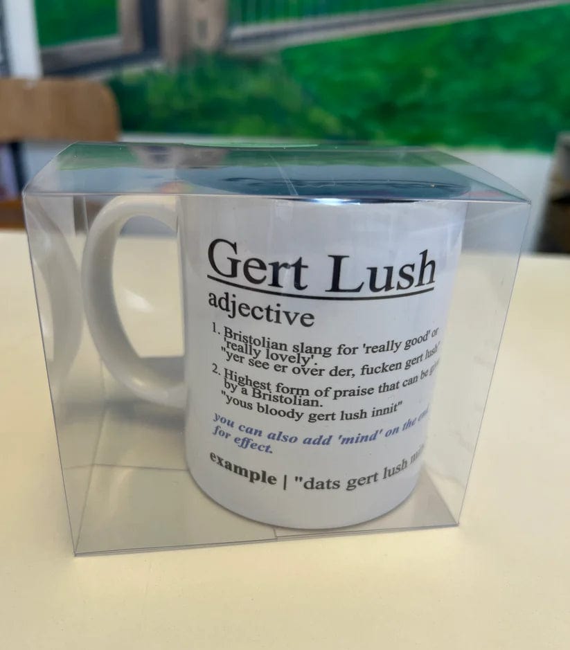 The Gift Box Ceramics Gert Lush Definition (Black Inner) 11 oz mug Bristol Themed Mug (various designs)