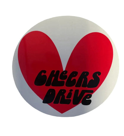 The Gift Box Coaster Cheers Drive (Red) Bristol Coaster