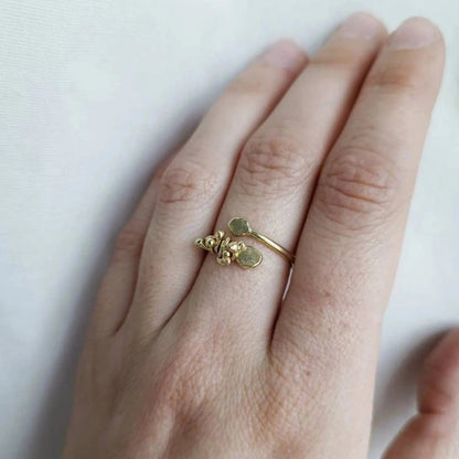 By Maraca Brass 'Base' Anti anxiety Ring