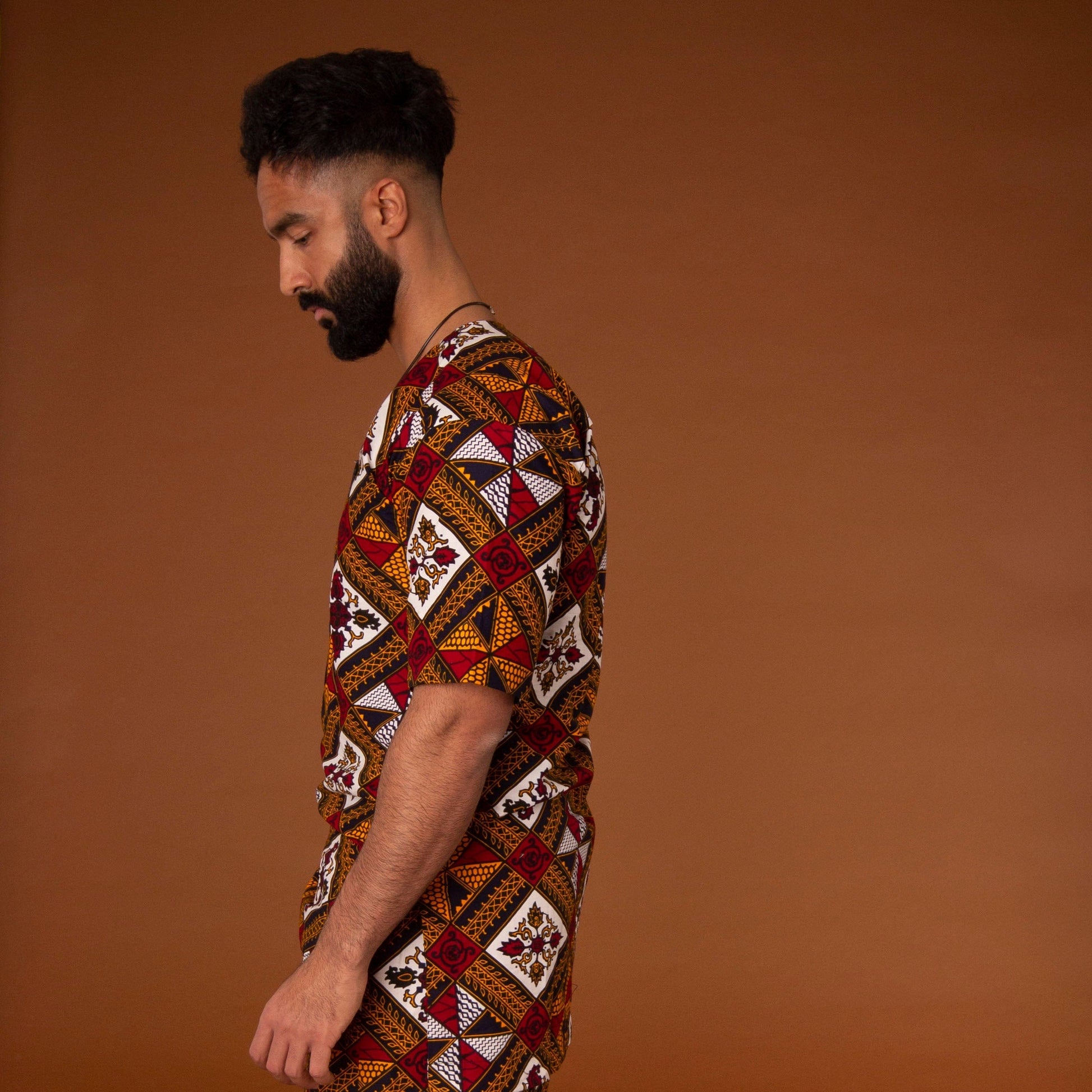 Cultureville Clothing Teju African Print Kaftan