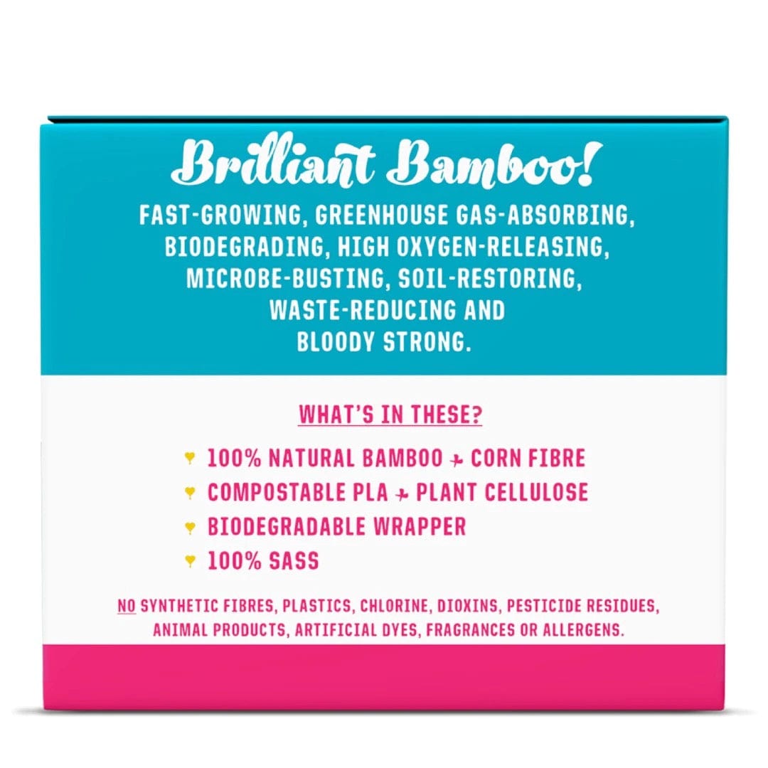 Ecovibe Bamboo Panty Liners - Plastic free