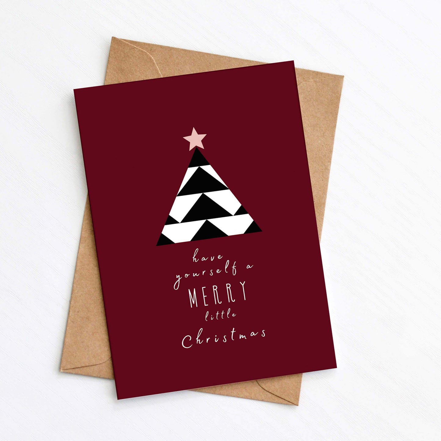 Greenwich Paper Studio Greetings Card Have Yourself A Merry Little Christmas Card