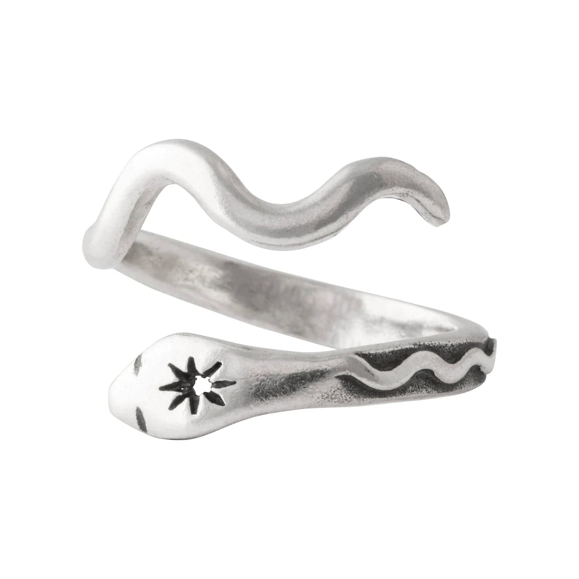 Lima Lima Ring Rattle Snake Ring - EcoSilver