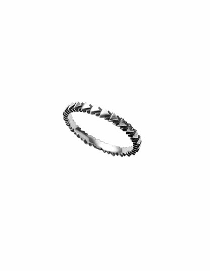 May Hofman Ring Tri Line Ring