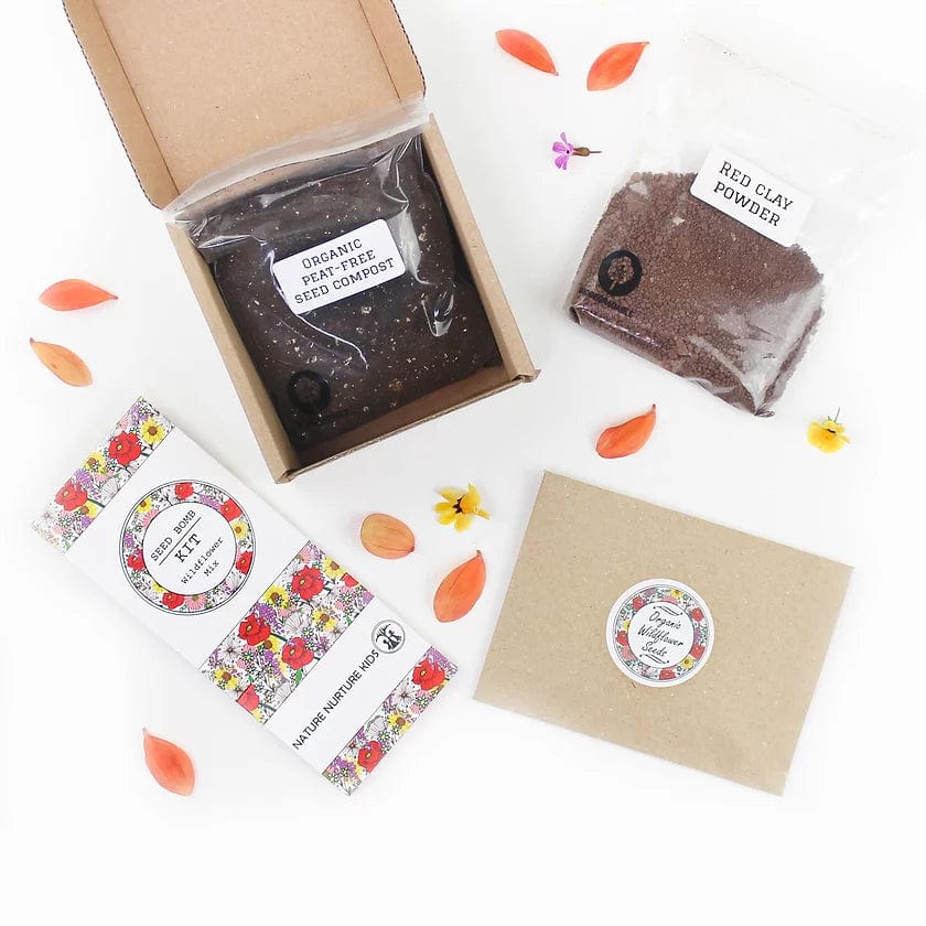 Nature Nurture Kids Wildflower Seed Bomb Kit