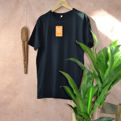 Origin T-Shirt Classic cotton tee in Black